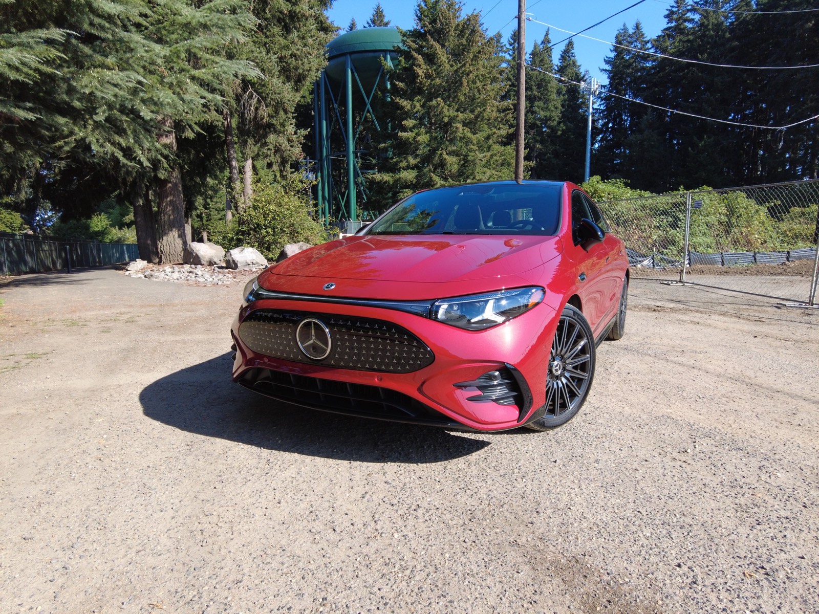 2027 Mercedes-Benz CLA 250+ Electric in Patagonia Red